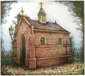 Kapelletje van de Aartsengel Raphaël uit 1898 - Waterloostraat Steyl